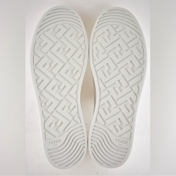 Fendi Men\'s Classic White Sneakers